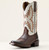 Men's Ariat Renegade Mahogany/ Crema Cowboy Boot