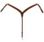 Weaver Rough Out Oiled Contoured Breast Collar