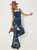 Ladie's Wrangler Lainey Wilson Wildflower Bell Bottom Jeans