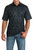 Men's Cinch Navy Skull Print Polo Shirt