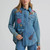 Lainey Wilson x Wrangler Embroidered Denim Shirt