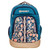 "Ox" Hooey Backpack Teal & Tan w/ Floral Print