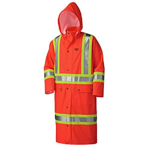 Pioneer FR Hi Viz Long Rain Coat