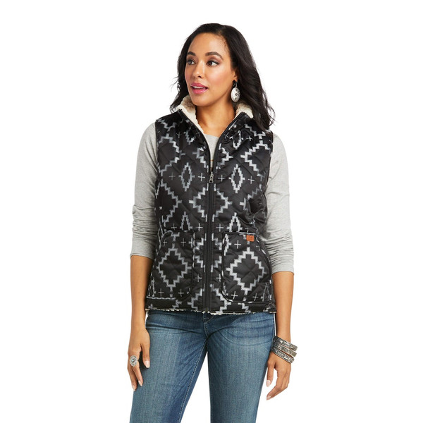 Ariat Women's Pendleton Reversible Kiva Dilon Vest