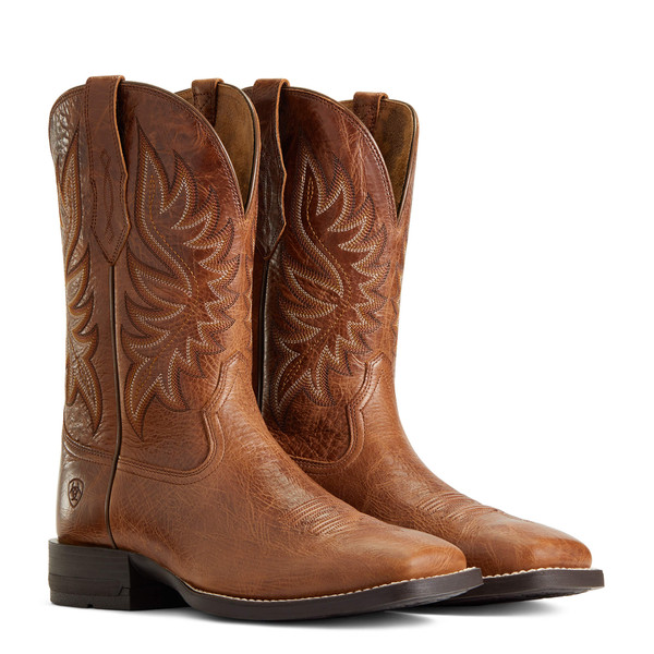 Ariat Men's Bander Dark Tan Western Boot