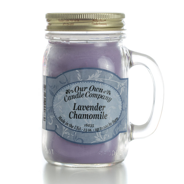 Mason Jar Candle - Lavender Chamomile