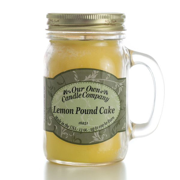 Mason Jar Candle - Lemon Pound Cake