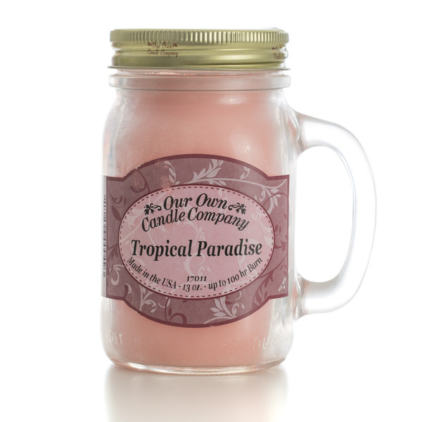 Mason Jar Candle - Tropical Paradise