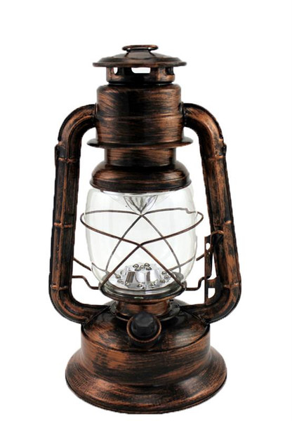 Large Bronze LED Lantern