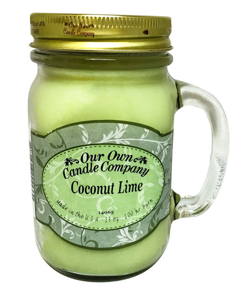 Mason Jar Candle - Coconut Lime