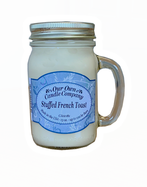 Mason Jar Candle - Stuffed French Toast