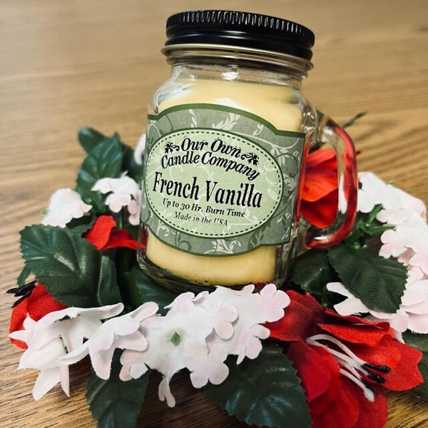 Mini Mason Jar Candle - French Vanilla