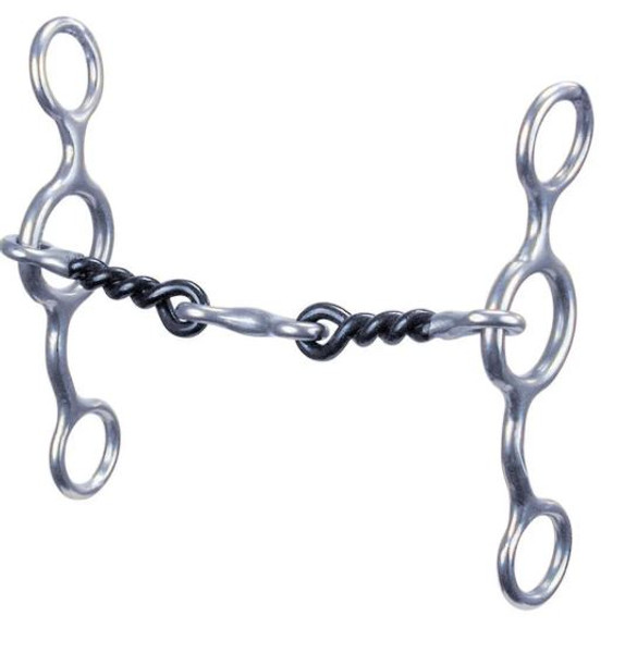 Reinsman 348 Junior CowhorseTwisted Dogbone Bit