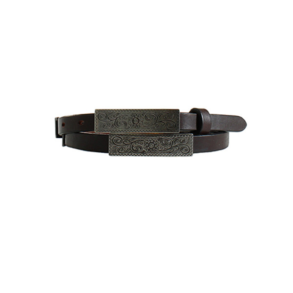 Women's M&F Angel Ranch Floral Concho Belt
