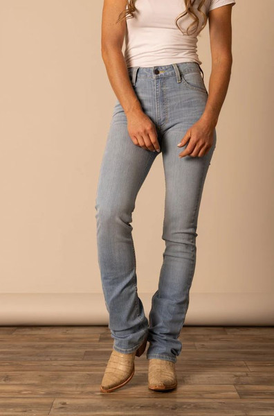 Ladies Kimes Ranch Light Wash Sarah Bootcut Jeans