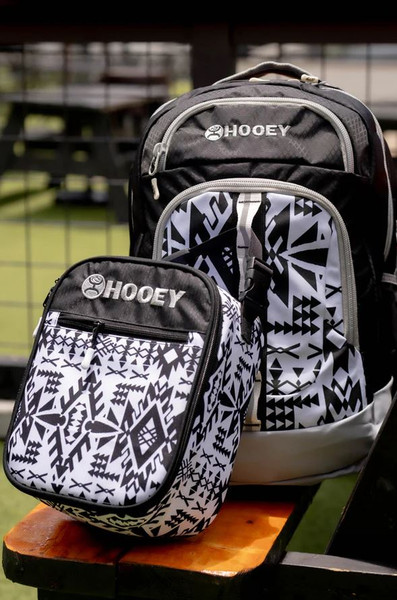 Hooey White & Black Aztec Lunch Box Hooey White & Black Aztec Lunch Box