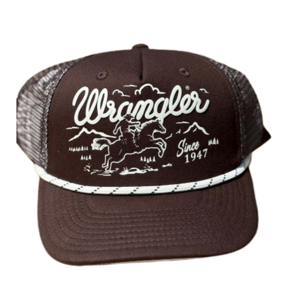 Wrangler Trail Boss Hat - Brown