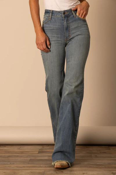Ladie's Kimes Ranch Olivia High Rise Wide Leg Jean