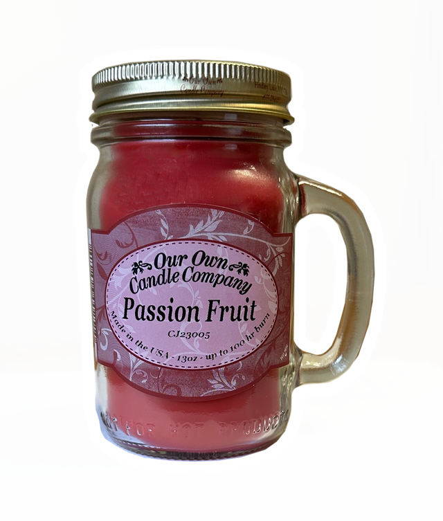 Mason Jar Candle Passion Fruit