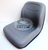 New Grey Low Back Seat - Replaces Toro 112-2923 and Others