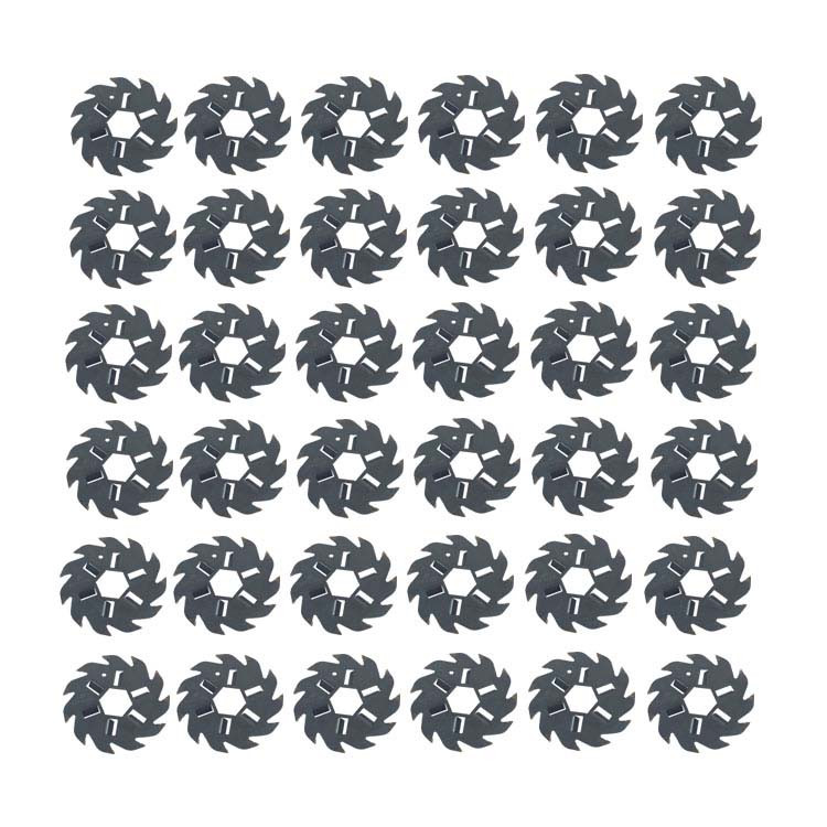 New Dethatcher Blade Kit, 1.2mm Carbide - Replaces Toro 117-6839