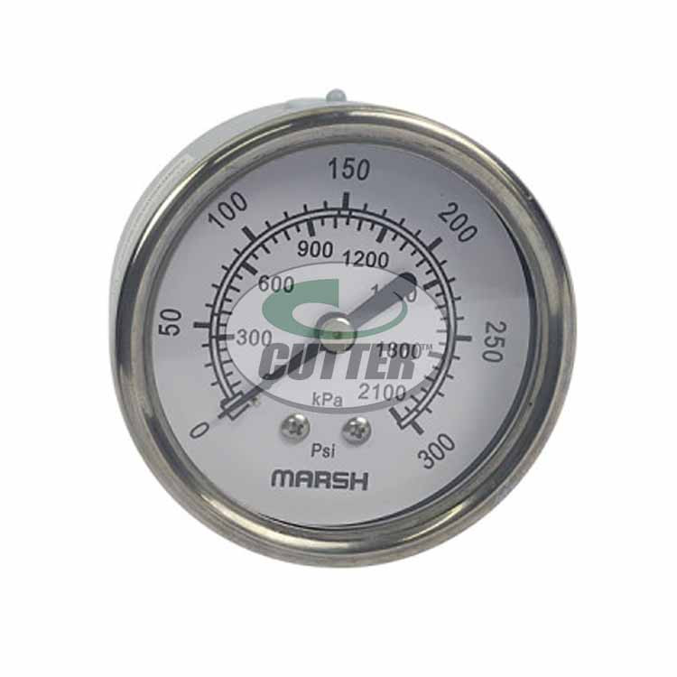 New Pressure Gauge - Replaces Toro 104-9115