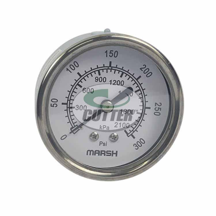 New Pressure Gauge - Replaces Toro 104-9115