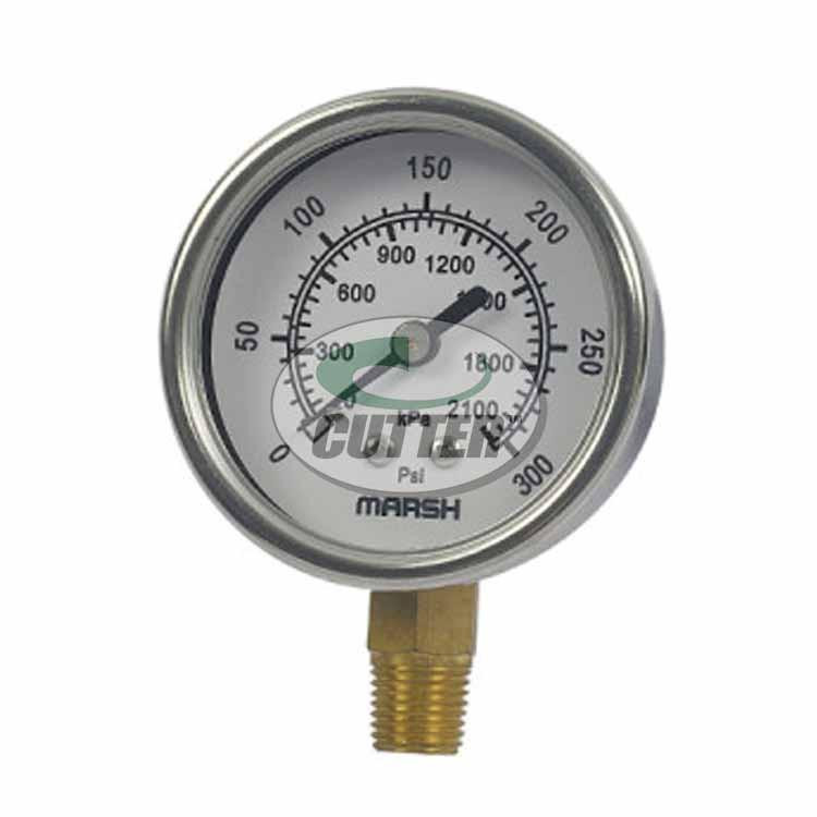New Gauge - Pressure - Replaces Toro 120-8547