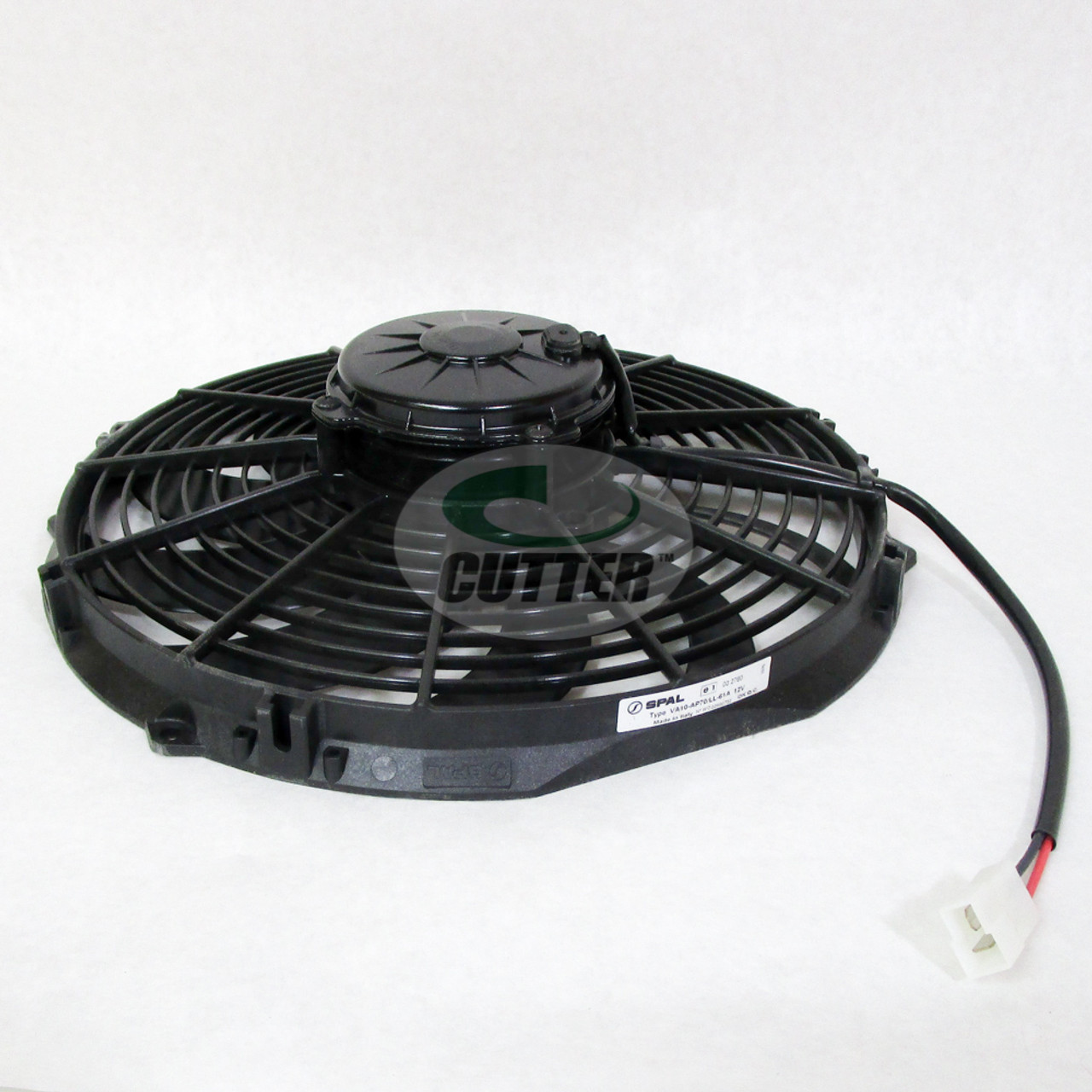 New - 12V Electric Fan - Fits John Deere & Toro