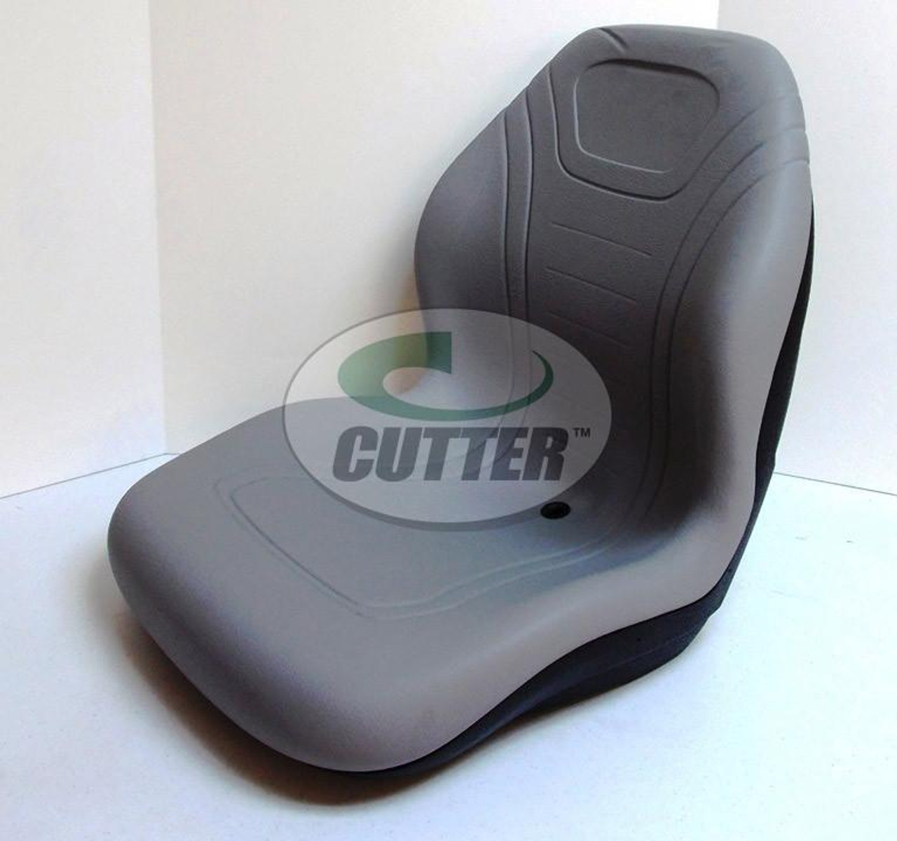 New Grey High Back Seat - Replaces Toro 104-4620 and Others New Grey High Back Seat - Replaces Toro 104-4620 and Others