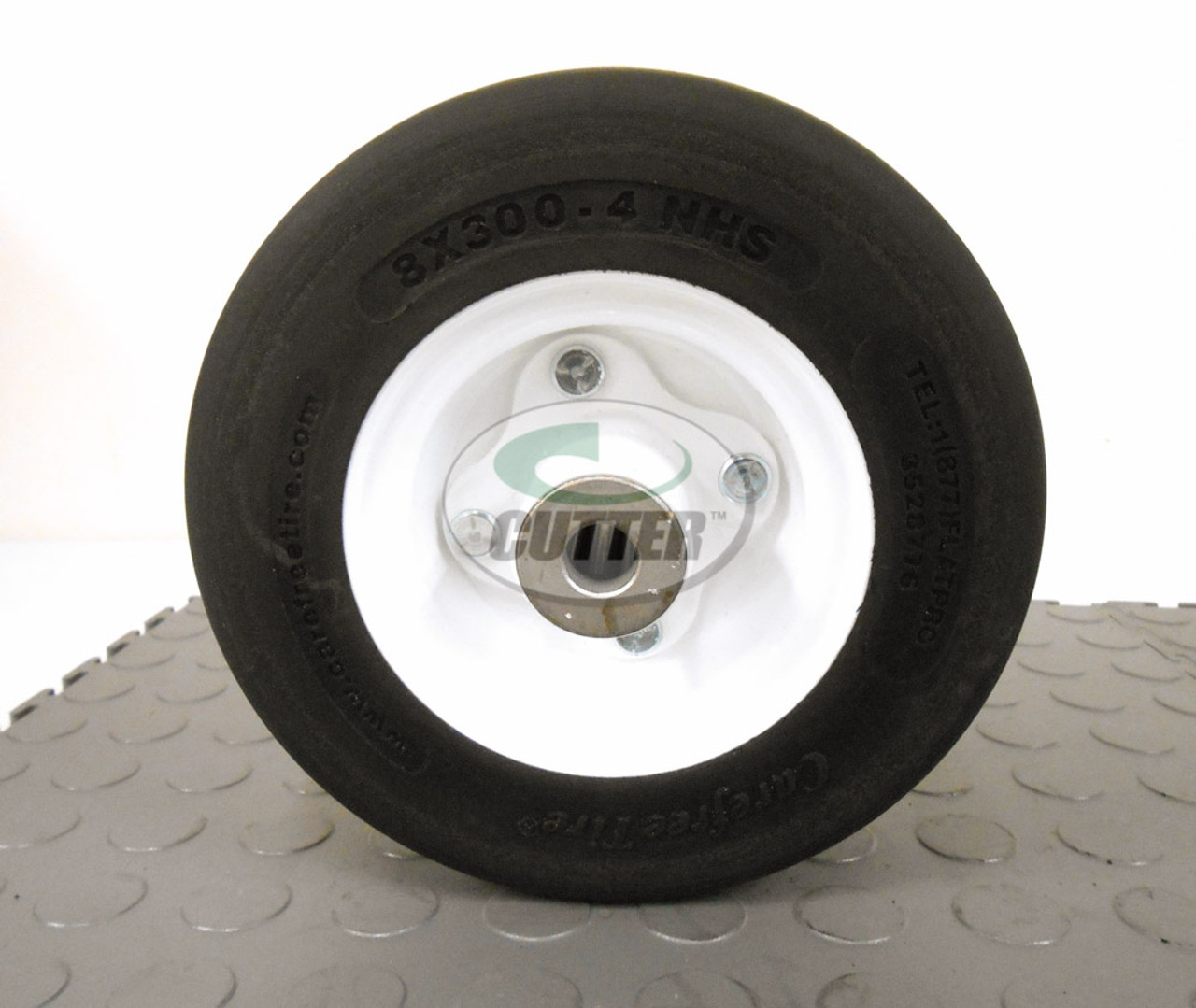 New Flat Free 8" Tire & Wheel ASM - Replaces Toro 93-5974