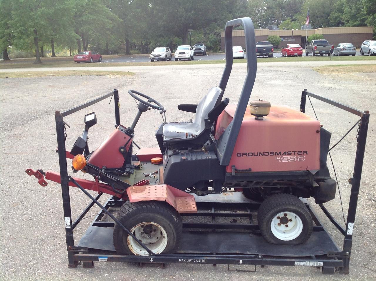Toro Groundsmaster 455D Parts Machine