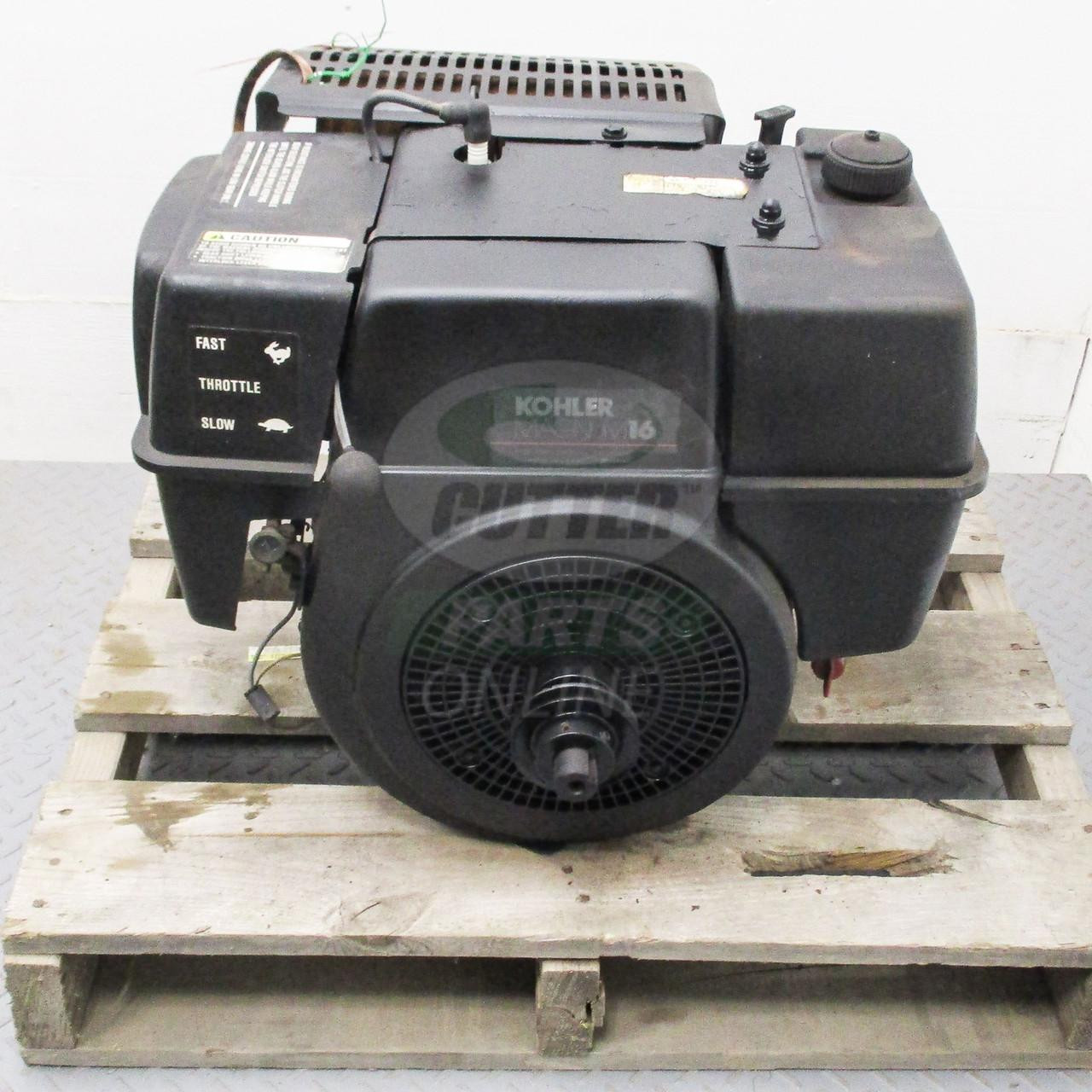 Used Kohler Magnum M16S 16HP Gas Powered Engine - 12-7499