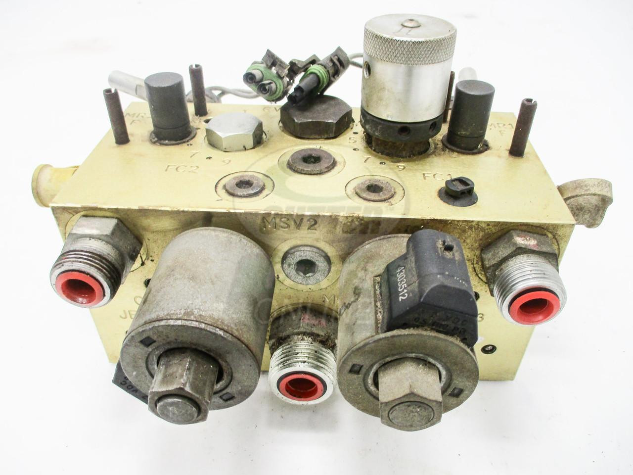Toro Used Hydraulic Mow Block Manifold Assembly - 108-1625 Toro Used Hydraulic Mow Block Manifold Assembly - 108-1625