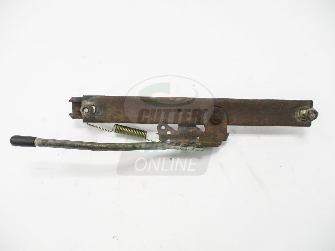 Toro Used Seat Handle w/ Adjuster - 108-6702