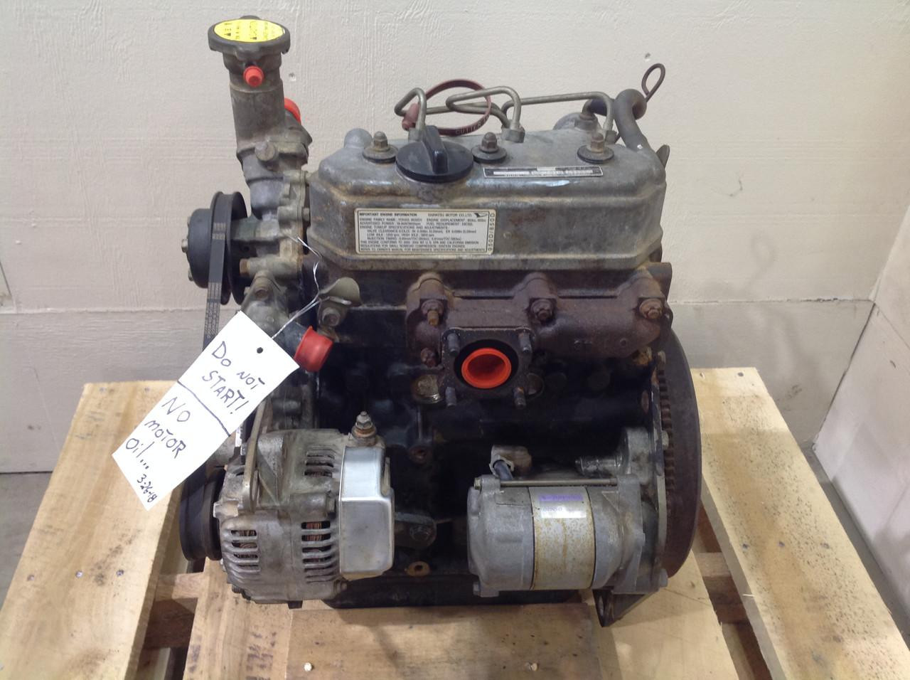 Used Briggs & Stratton DM850 Engine - 117-9532