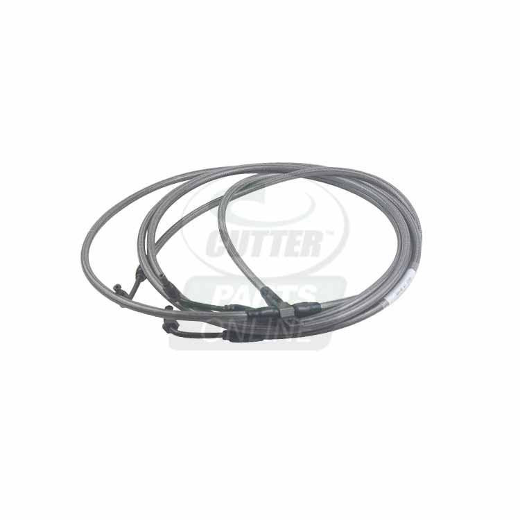 New Front Axle Brake Hose - Replaces John Deere AUC19870