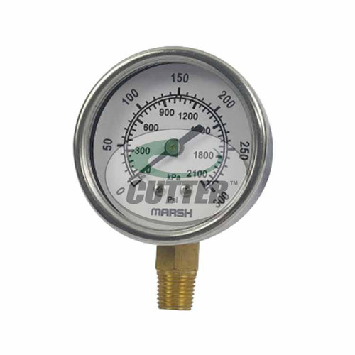 New Gauge - Pressure - Replaces Toro 100-8576
