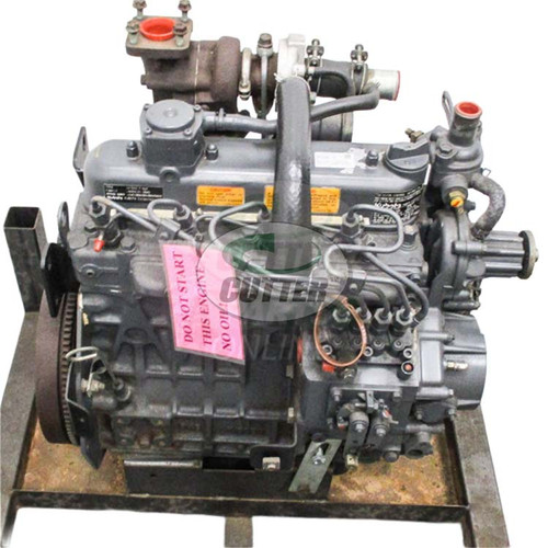 Used Kubota V1505 4 Cylinder Turbo Charged Diesel Engine - 132-5209
