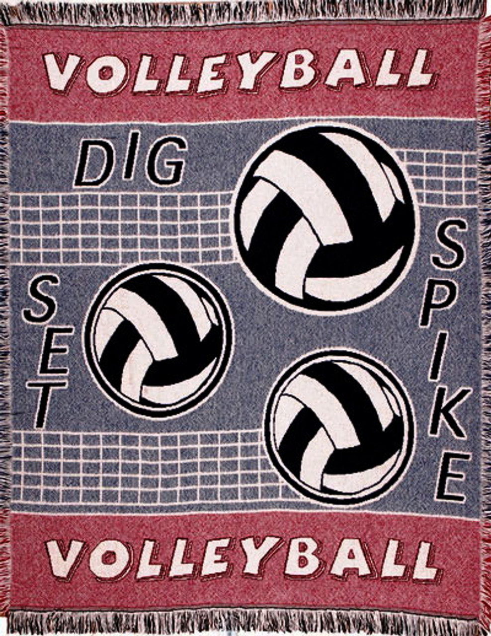 Volleyball 2025 throw blanket