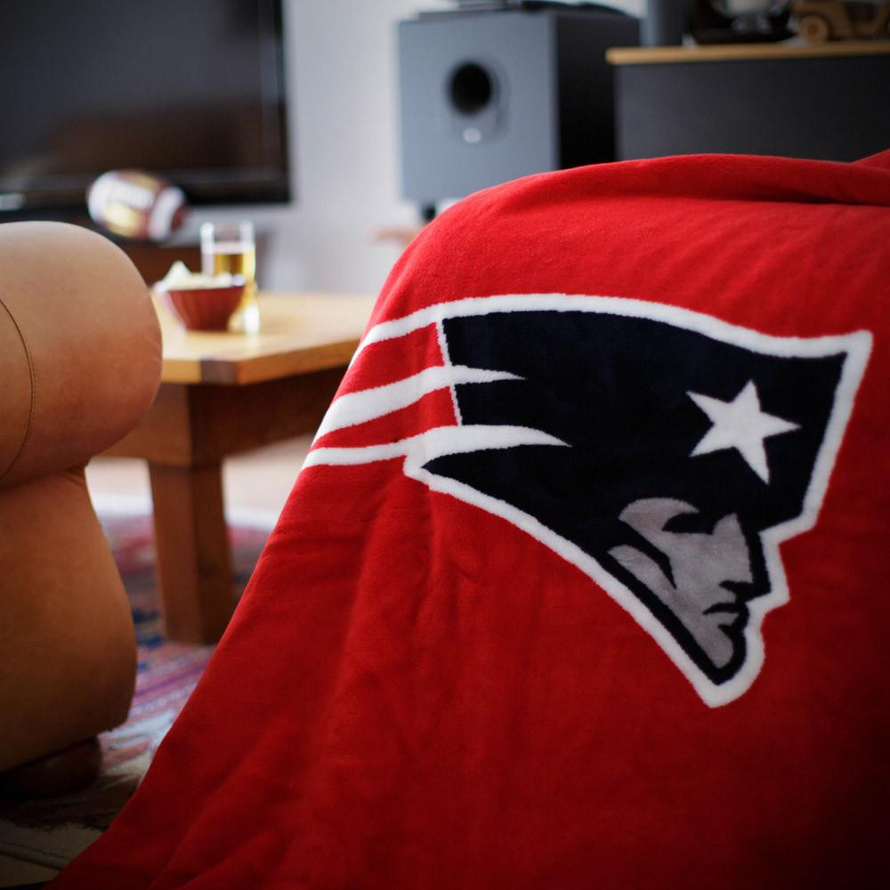 Buy New England Patriots Microplush Blanket Blankets Com