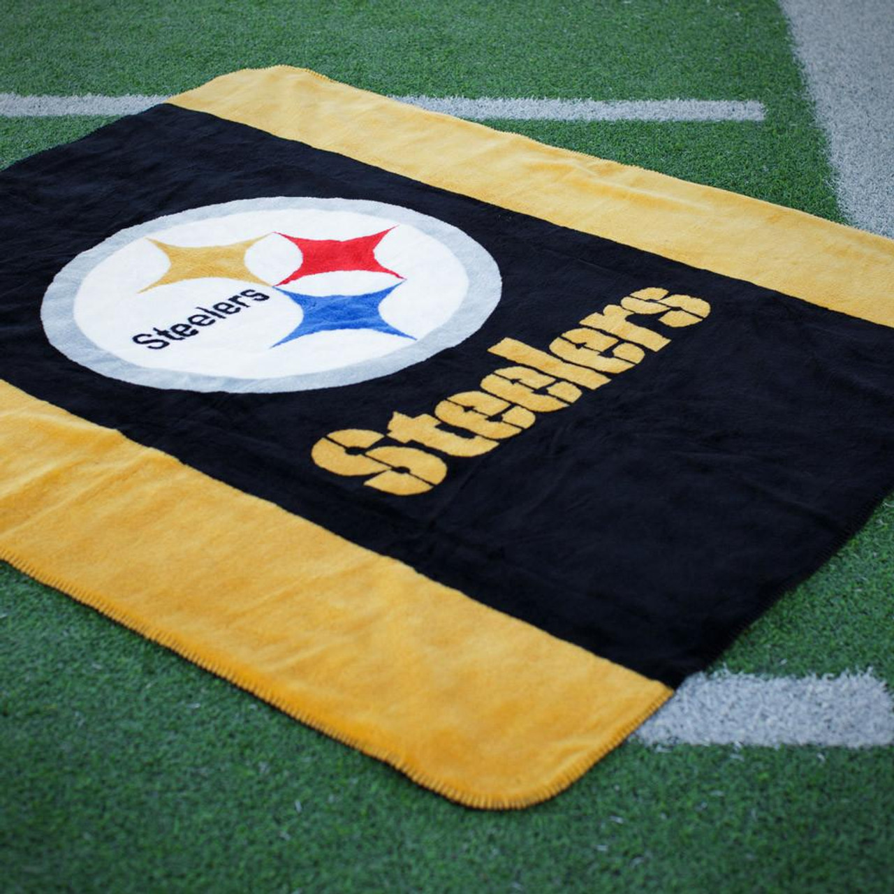 Buy Pittsburgh Steelers Acrylic Microplush Blanket Blanketscom