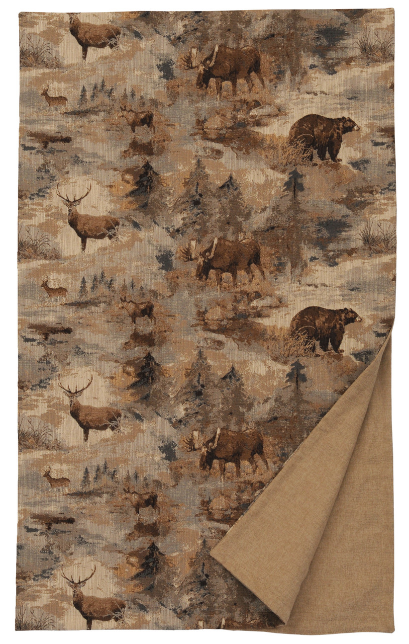 Buy Daybreak Moose Bear Deer Throw Blanketscom Buy Daybreak Moose Bear Deer Throw Blanketscom
