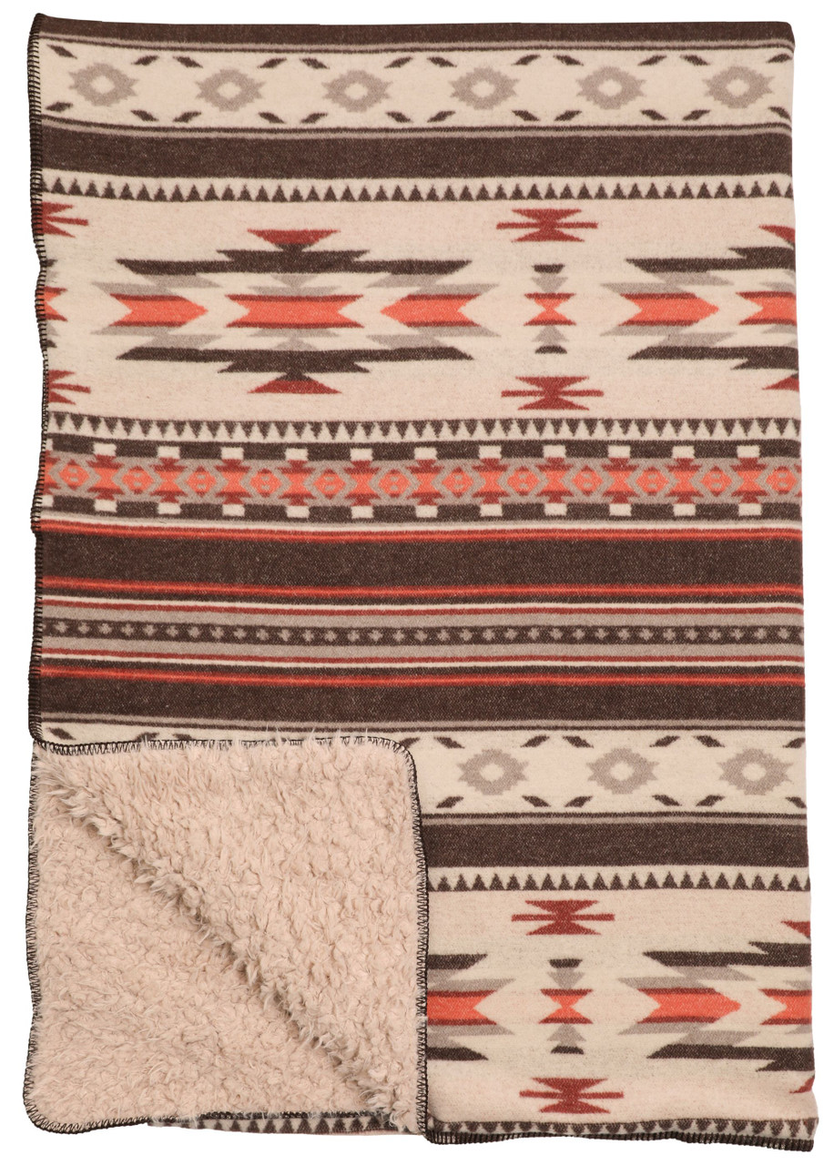 Wooded River Alamosa Wool Throw