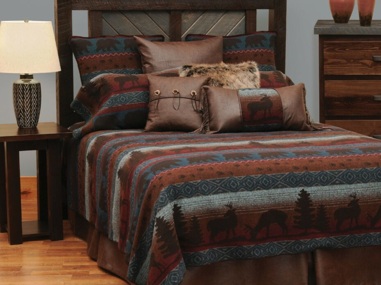 Deer Meadow Bedspread Ensemble