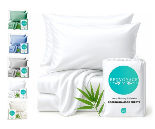 Queen 100 Percent Rayon From Bamboo Sheet Set