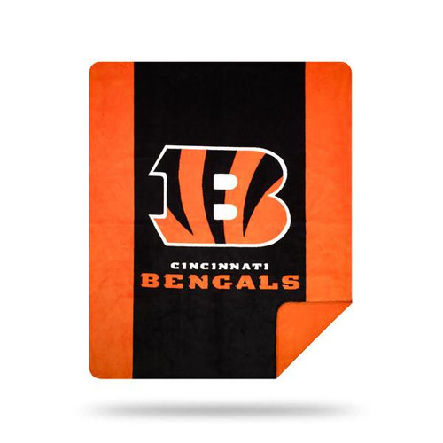 Cincinnati Bengals Microplush Blanket by Denali