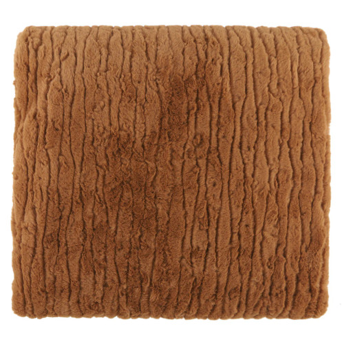Bedford Cottage Sable Faux Fur Throw Henna