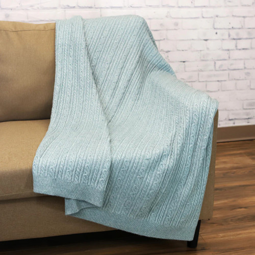 Bedford Cottage Spinnaker Throw Seamist