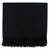 Bedford Cottage Edinburgh Faux Cashmere Throw Black